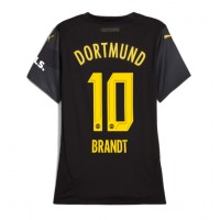 Zenski Nogometni Dres Borussia Dortmund Julian Brandt #10 Gostujuci 2024-25 Kratak Rukav